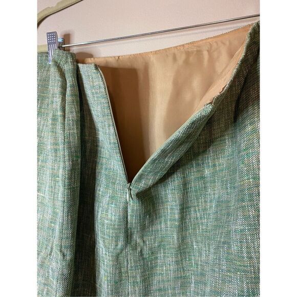 24W, Oscar de la Renta, vintage suit green & teal colour, excellent condition. - Picture 11 of 12